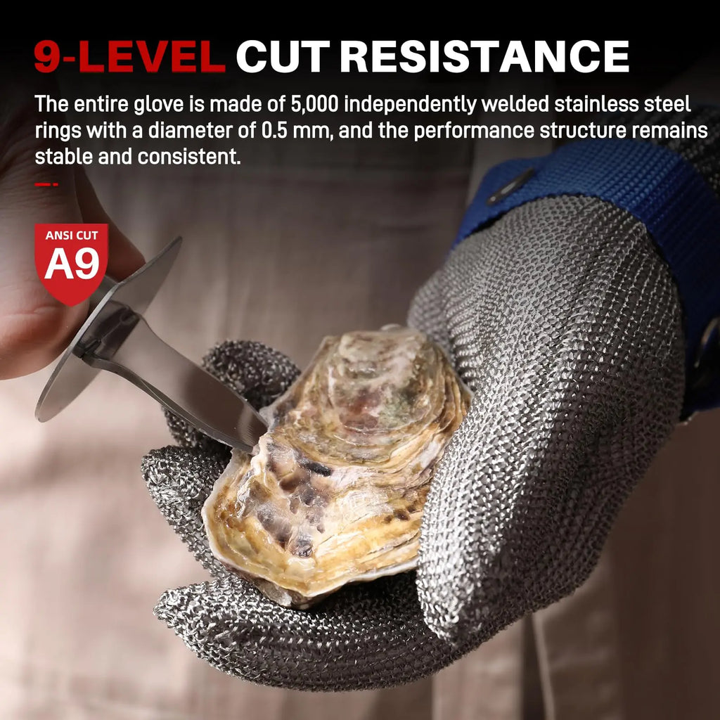 Cut Resistant Wire Mesh Glove Stainless Steel Anti Cut Safety Glove