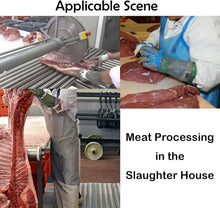 Load image into Gallery viewer, 20cm Extended Wrist Chainmail Glove Lightweight Cut Resistant Kitchen Safety